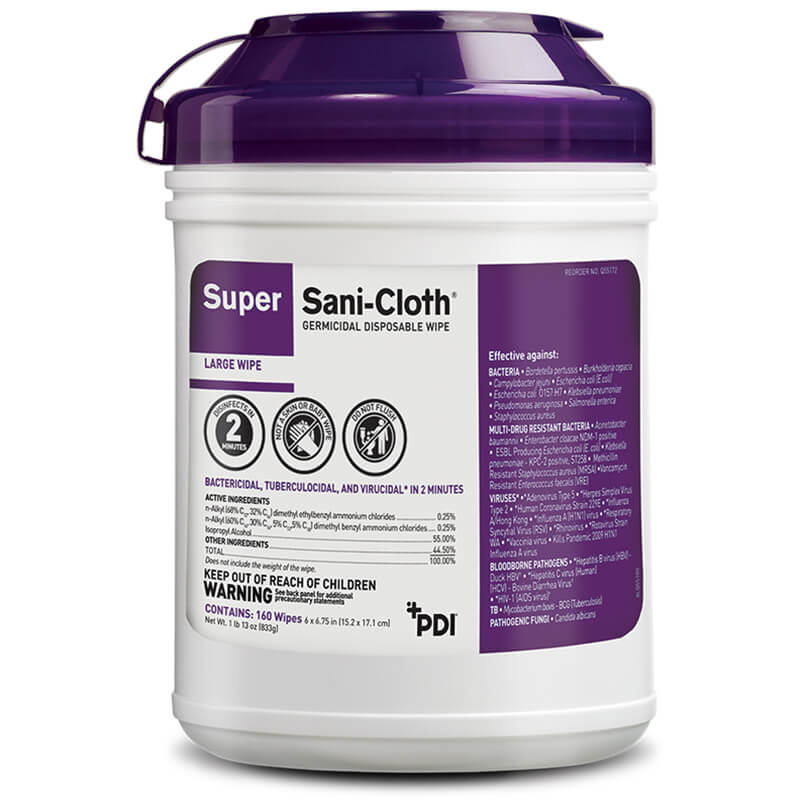 Super Sani-Cloth Large Wipes