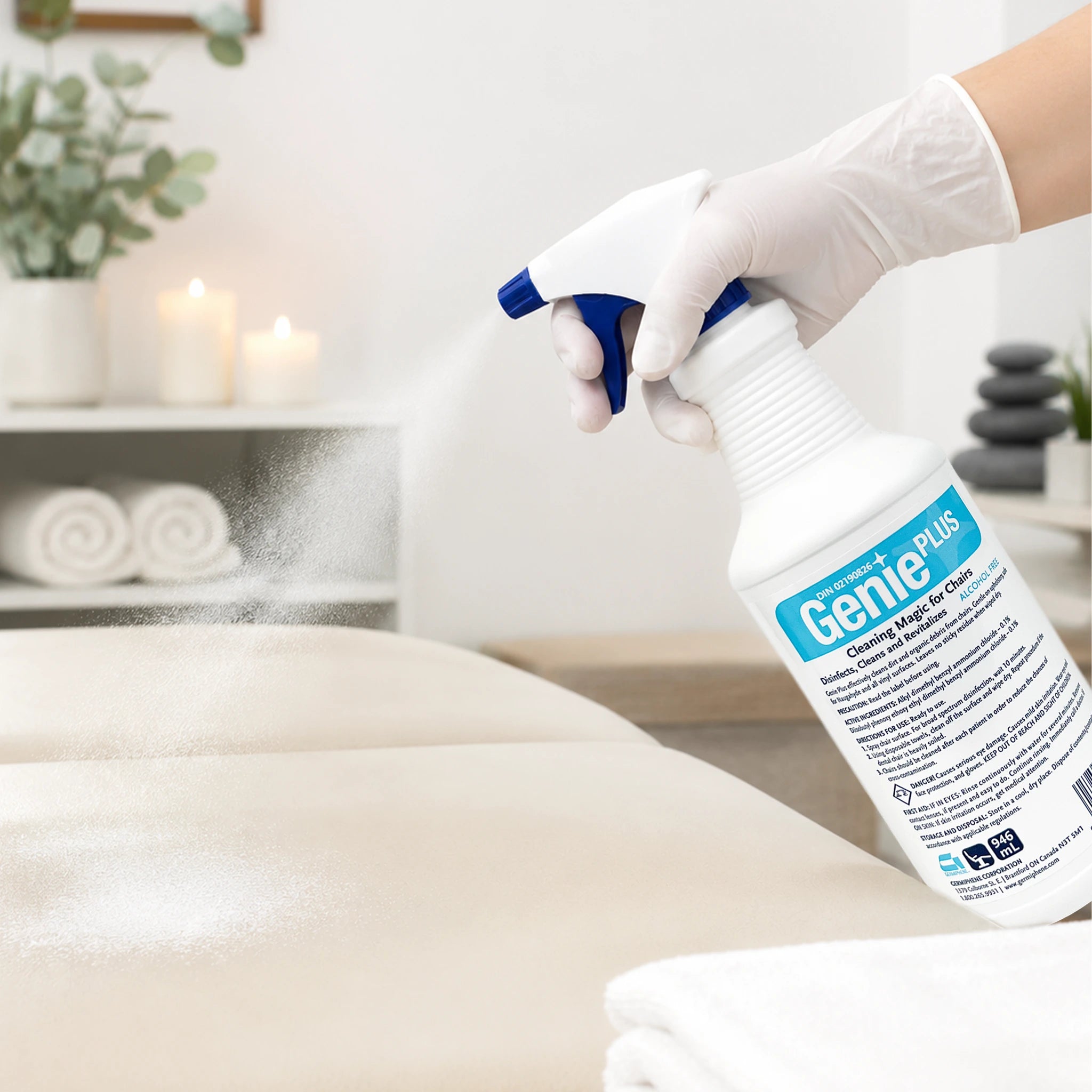 Germiphene Genie Plus Vinyl Spray Cleaner
