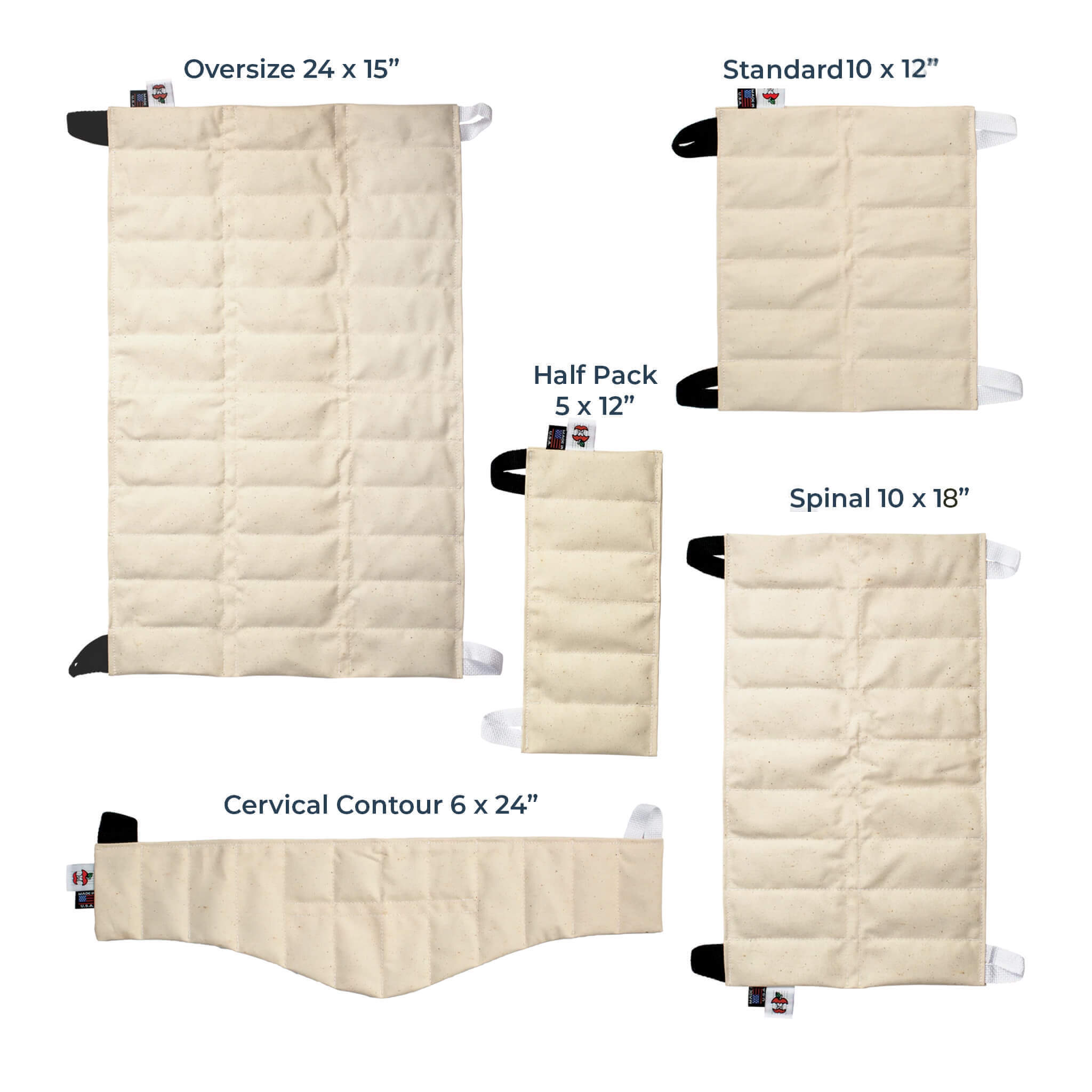 Thermalcore Therapeutic Moist Heat Pack different sizes
