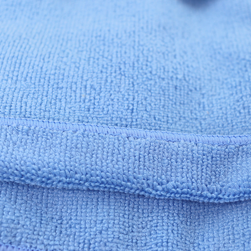 Microfibre Cleaning Cloth close up blue