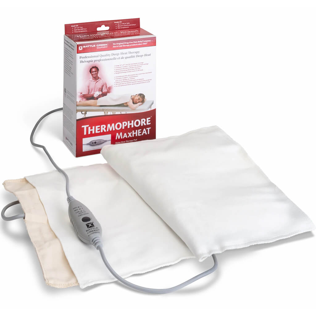 Thermophore MaxHeat  Heating Pad 14 x 27" out of box from WR Linens