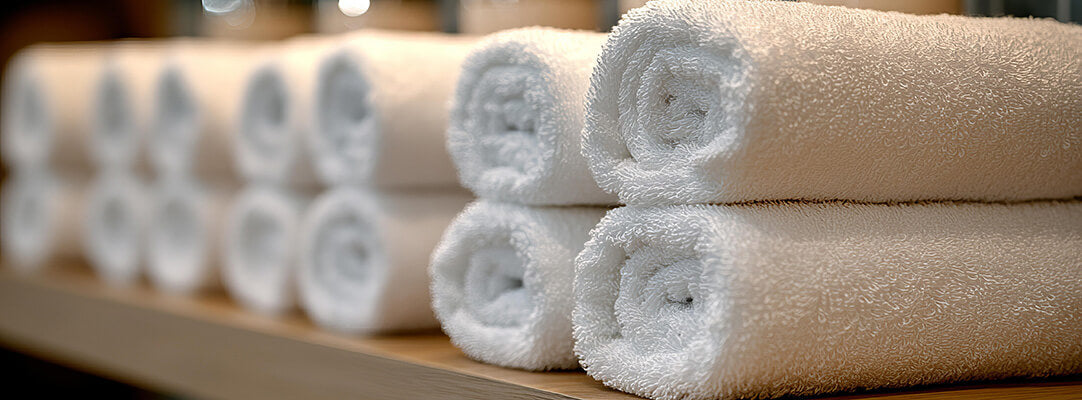 Hospitality Guest Spa towels