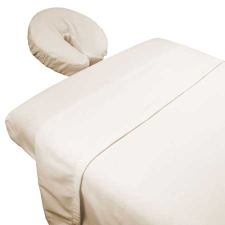Body Linen Microfibre Flat Massage Table Sheets 56x87 Neutral