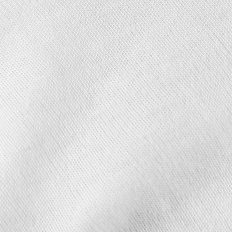 Jersey Fitted Face Rest Covers - White close up