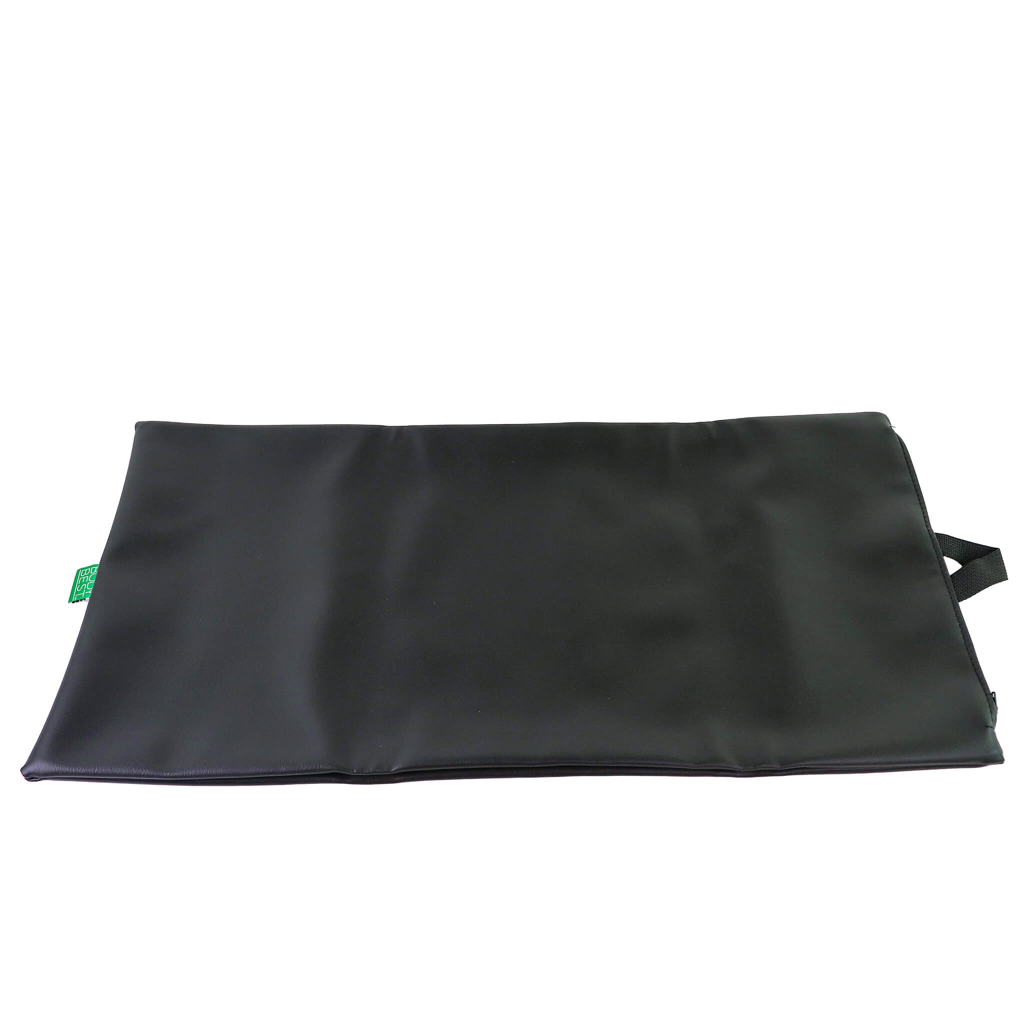 BodyBest Vinyl Protective Heating Pad Cover Black lying flat