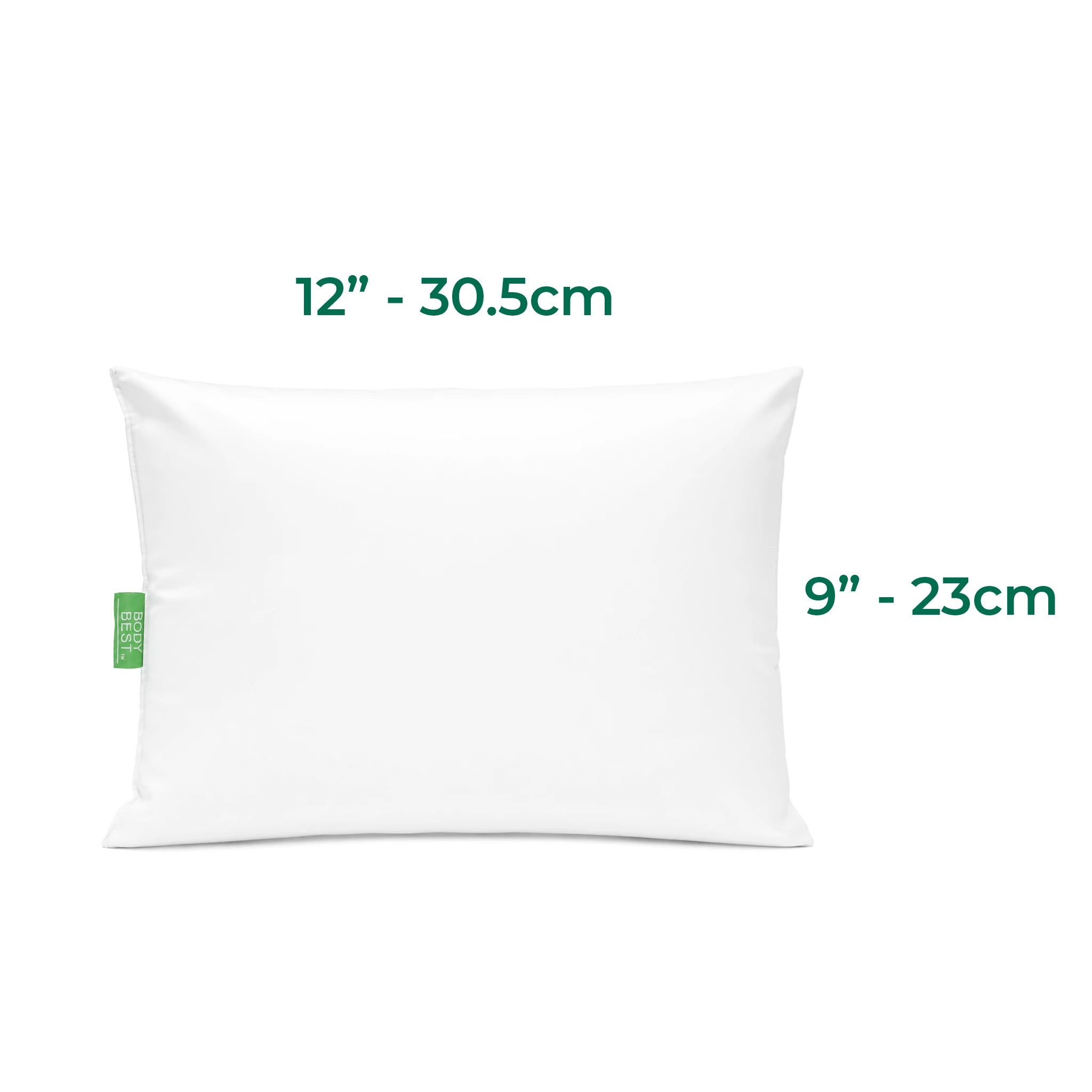 BodyBest Small Vinyl Shoulder Support Pillow, 9 x 12 Inch dimensions