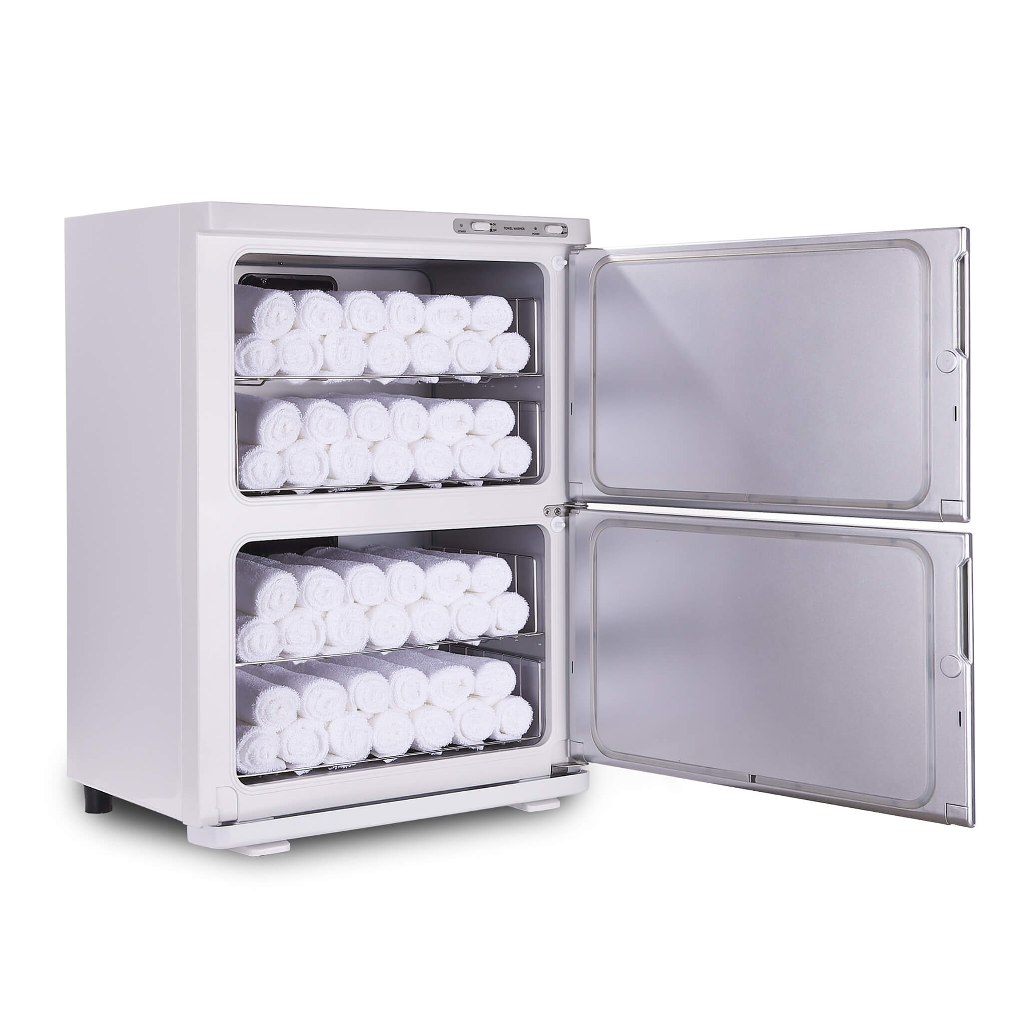 Earthlite Large UV Hot Towel Cabinet with Towels
