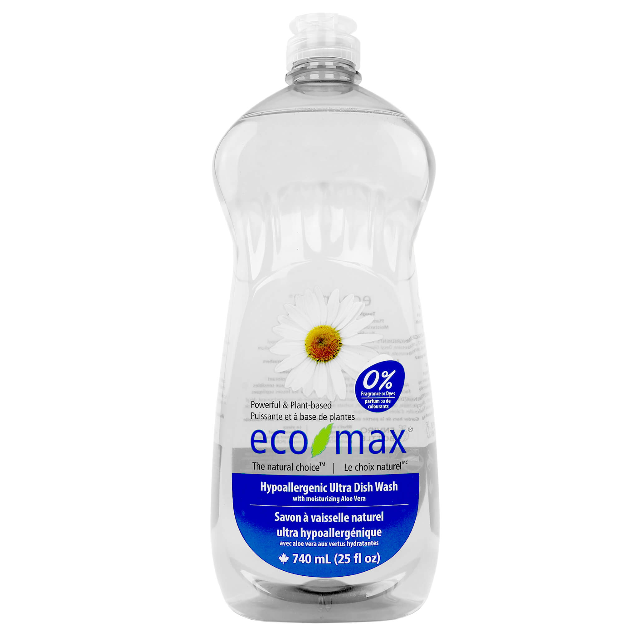 740ml Ecomax Hypoallergenic Ultra Dish Wash