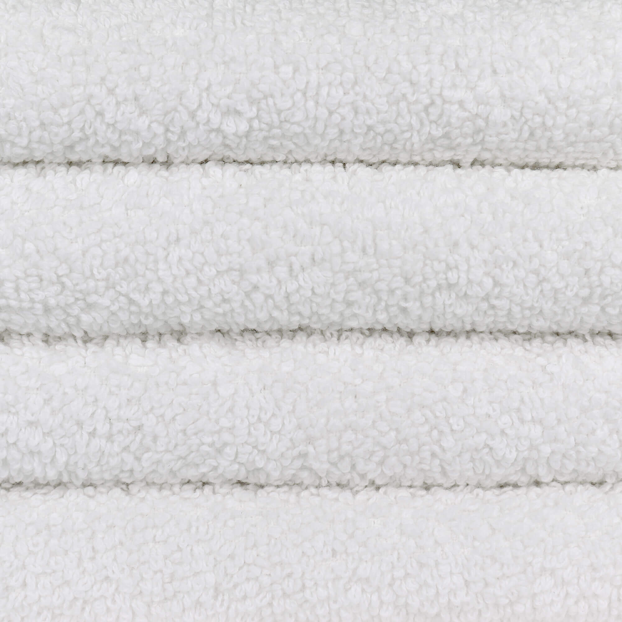 Close up of White in colour Five Star Spa Face Towels 13 x 13 stacked