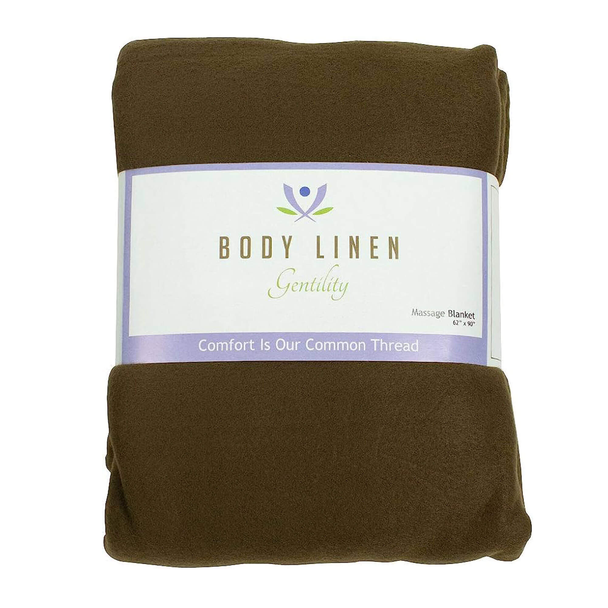 Colour Chocolate Gentility Polar Fleece Massage Table Blanket