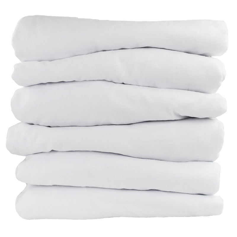 Flannel 145g Fitted Massage Table Sheets stacked