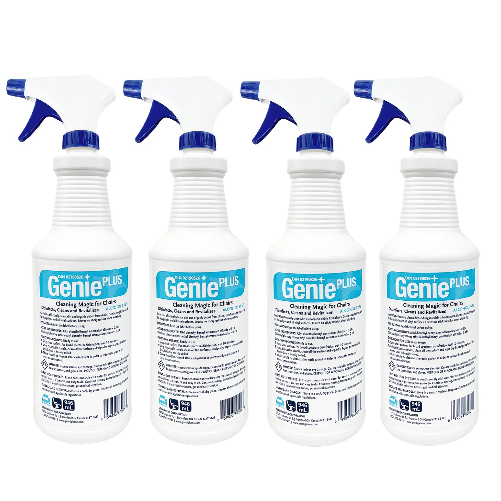 Germiphene Genie Plus Vinyl Spray Cleaner