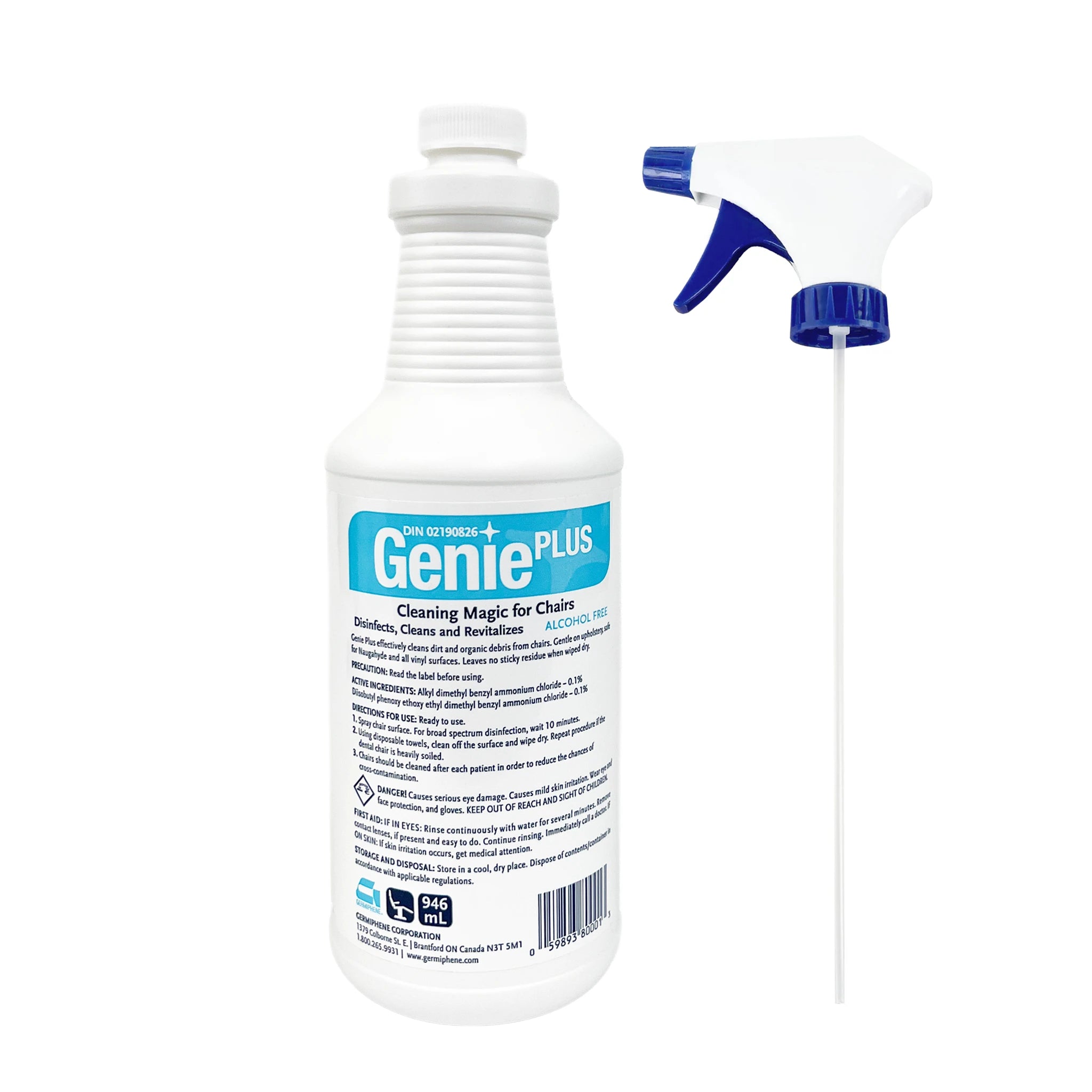 Germiphene Genie Plus Vinyl Spray Cleaner
