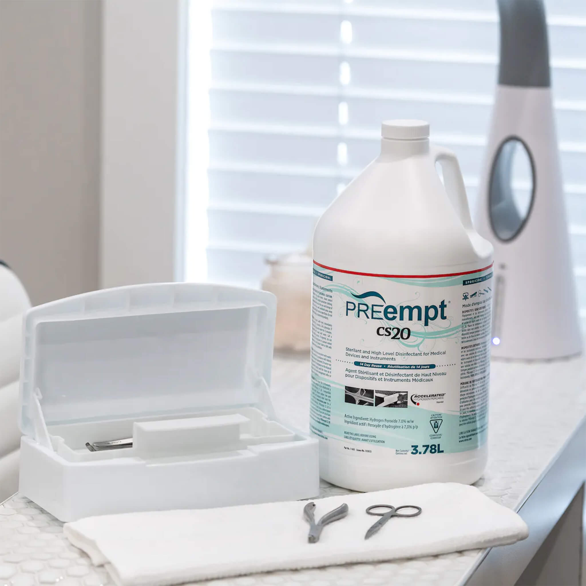 PREempt CS20 Sterilant and High Level Disinfectant in a clinic setting