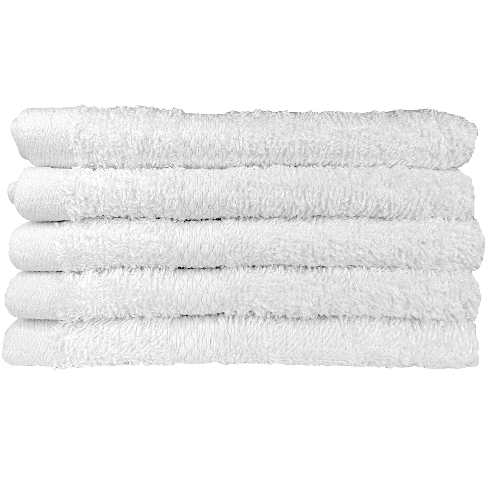 13 x 13 Premium face towels stacked 