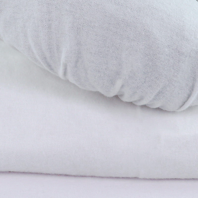 Flannel 180g Massage Table Sheet Set 3pc closeup of texture