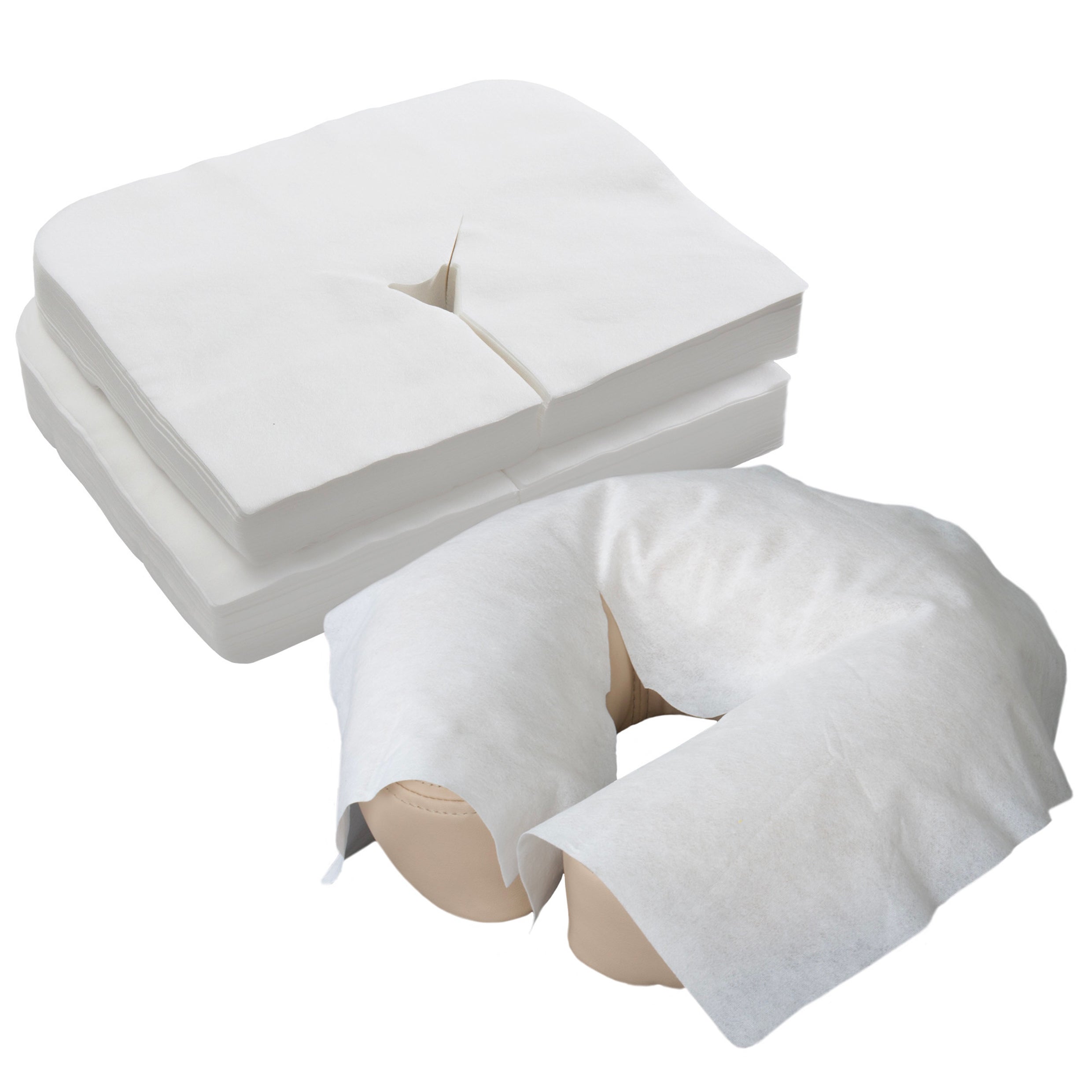 Earthlite flat diisposable head rest covers