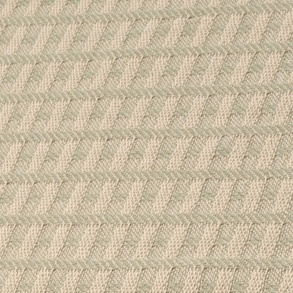 Harmony Cotton Knit Spa Blanket 66x90 close up tan
