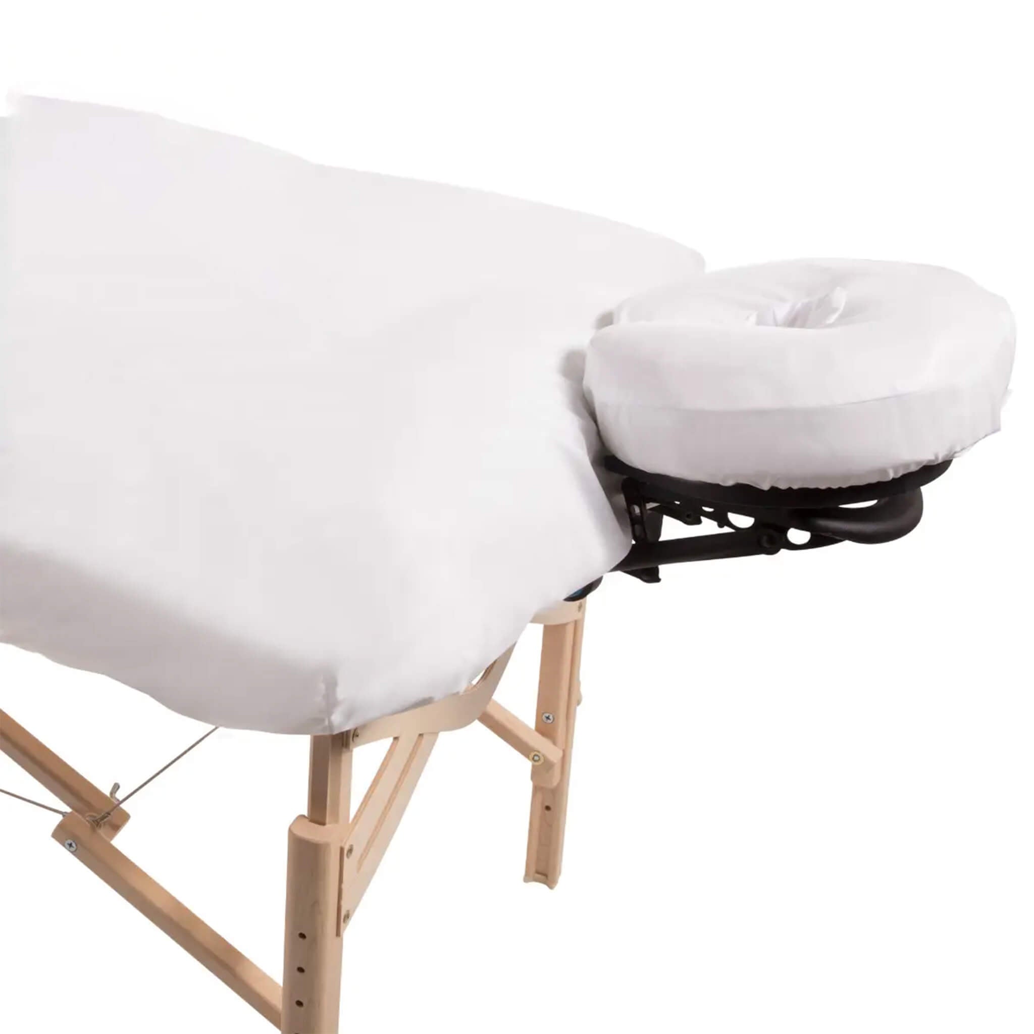Vir-Avoid protective table cover and face cradle set from Earthlite.