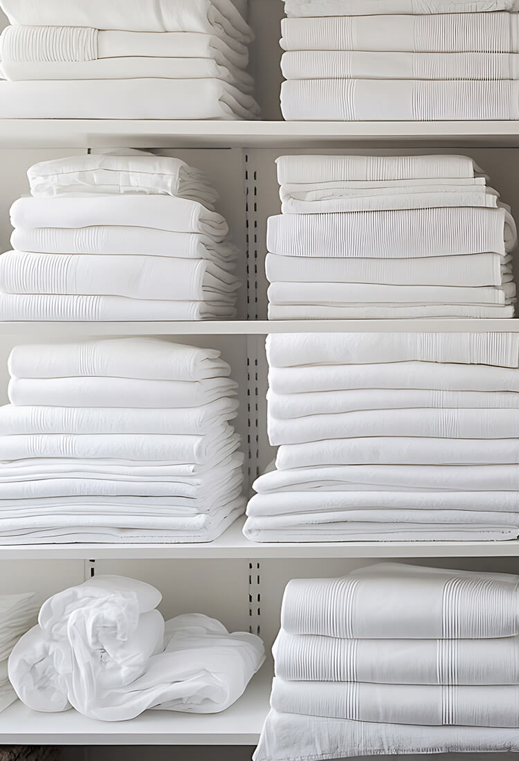 WR Linens linen banner mobile