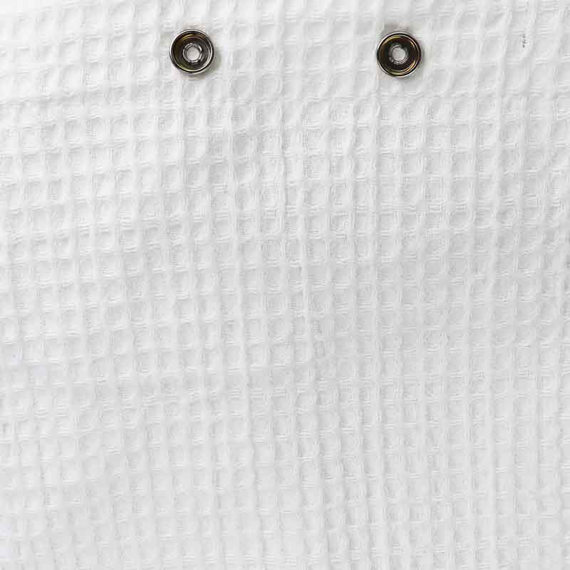 Waffle Spa Wrap - Long back of snap from WR Linens